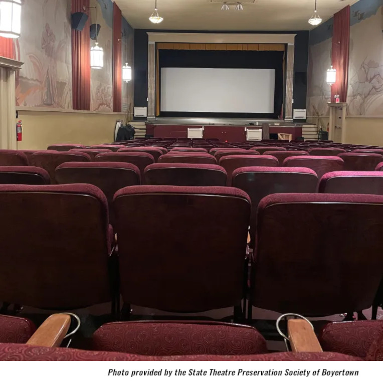 All New Seats Await Patrons at Boyertown State Theatre