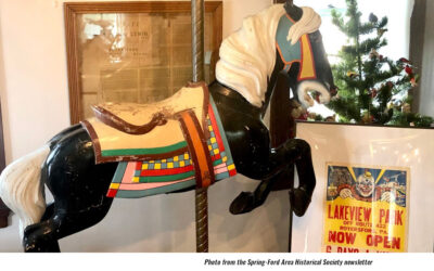 Whoa! S-F Historical Society Adds Carousel Horse to Exhibits