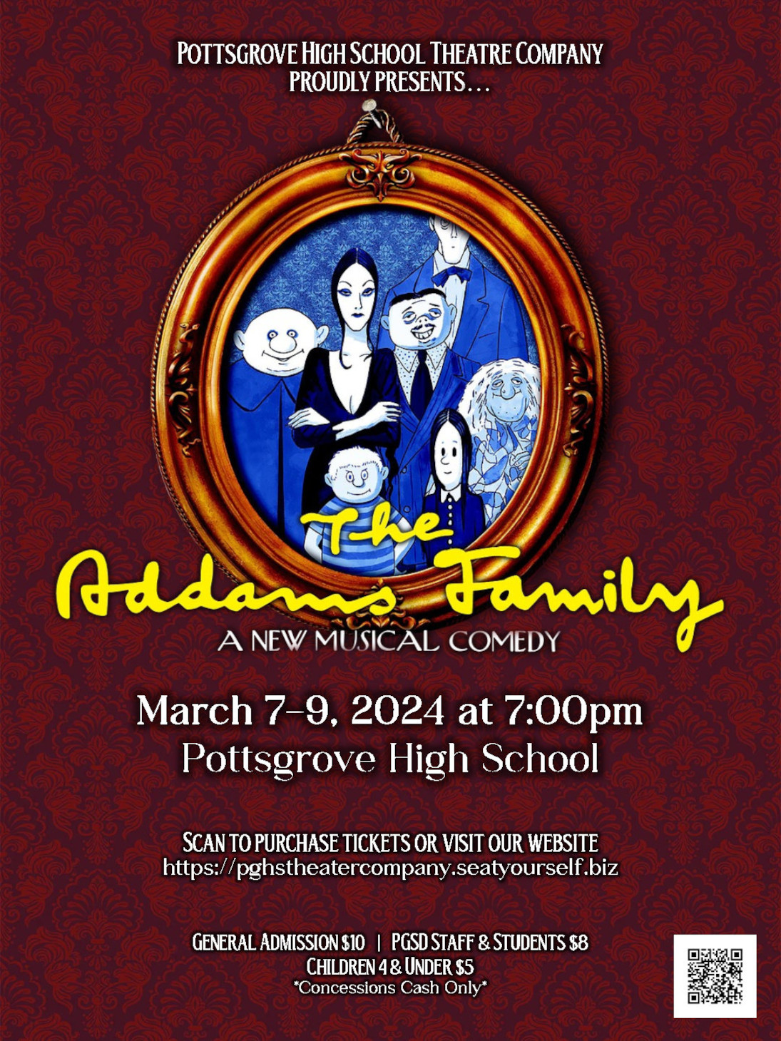 Tickets on Sale for Pottsgrove ‘Addams Family’ Musical