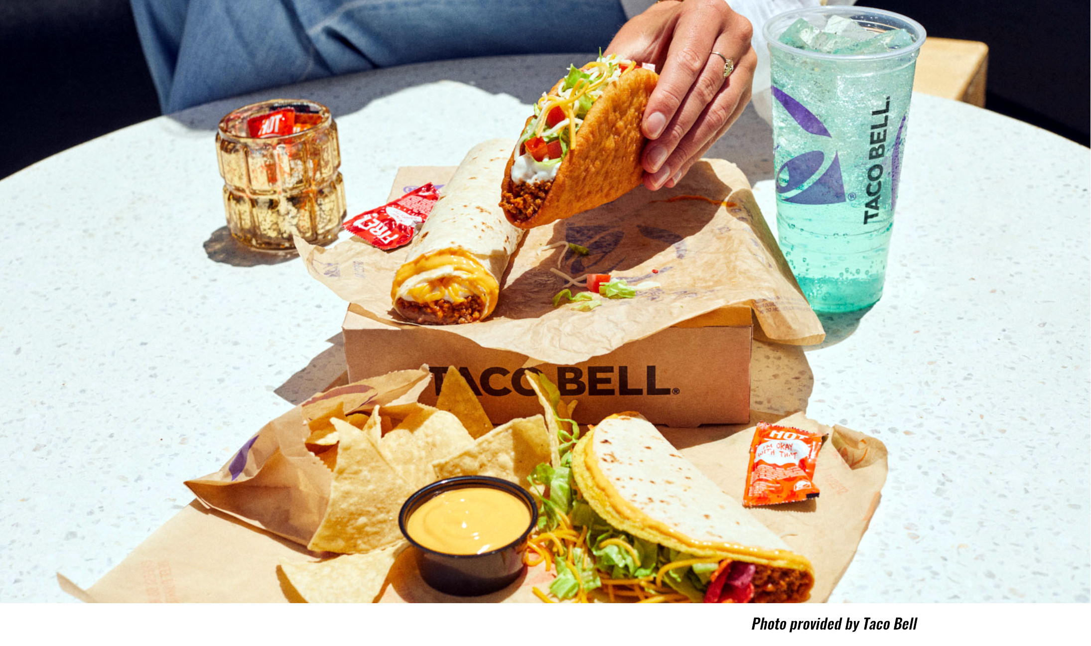 Taco Bell Food Luxury, Sonic Values, and Chilly Deliveries