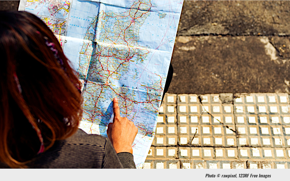 Lost Using. Map Lost Without A Map App? Schwenkfelder Offers Solution
