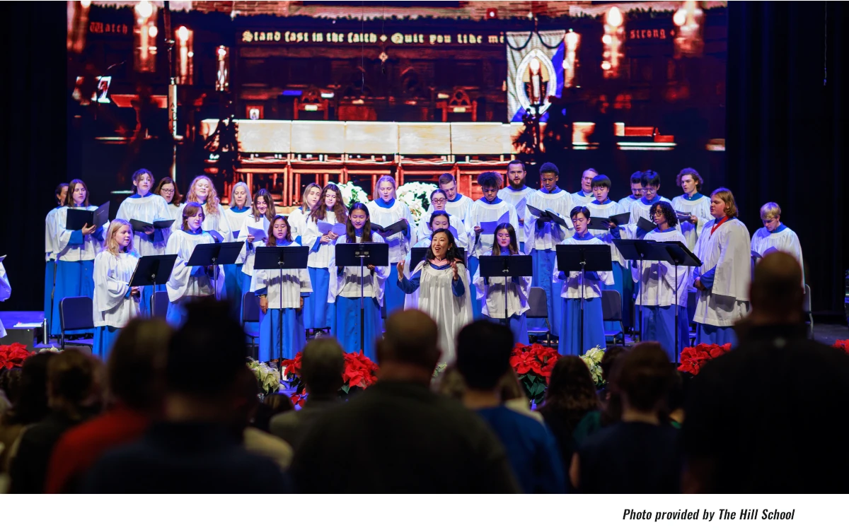 Hill School Concert, Candlelit Caroling Assist Beacon of Hope