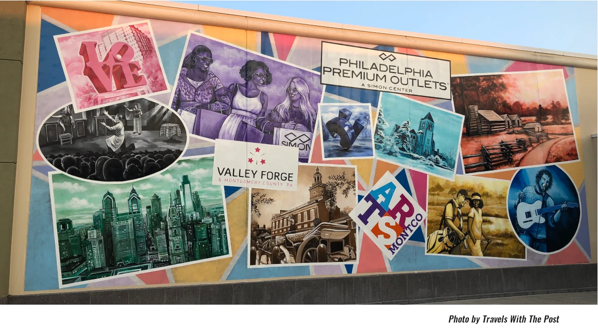 In Business: Premium Outlets Install New Mural; Fromm Electric Considers Tariff Proposal