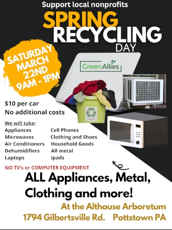 Althouse Arboretum Recycling Metal and More March 22