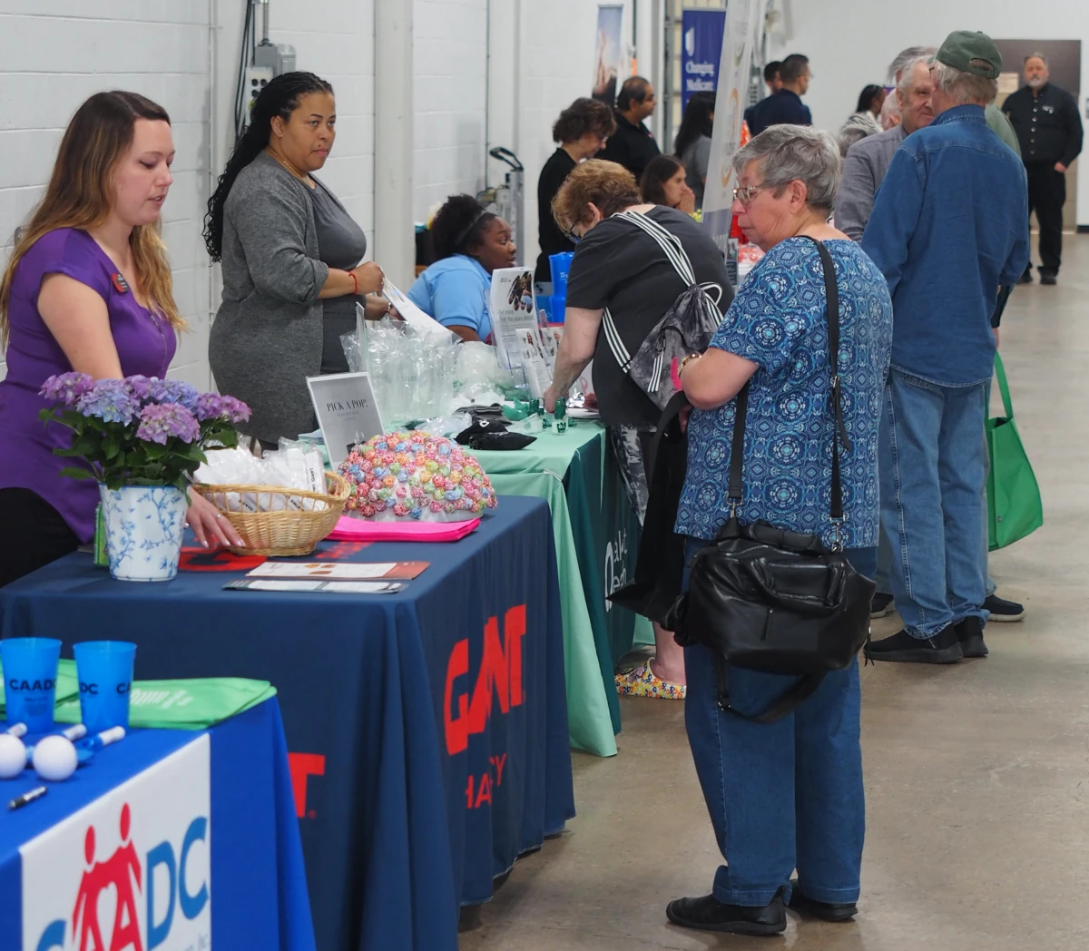 At Senior Expo, Assistance, Advice, and Lots of Listening