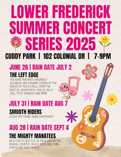 Rock Summer Nights Away at Lower Frederick Concerts