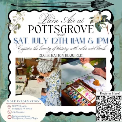 In Pottstown Saturday, Enjoy and Paint Nature’s Beauty