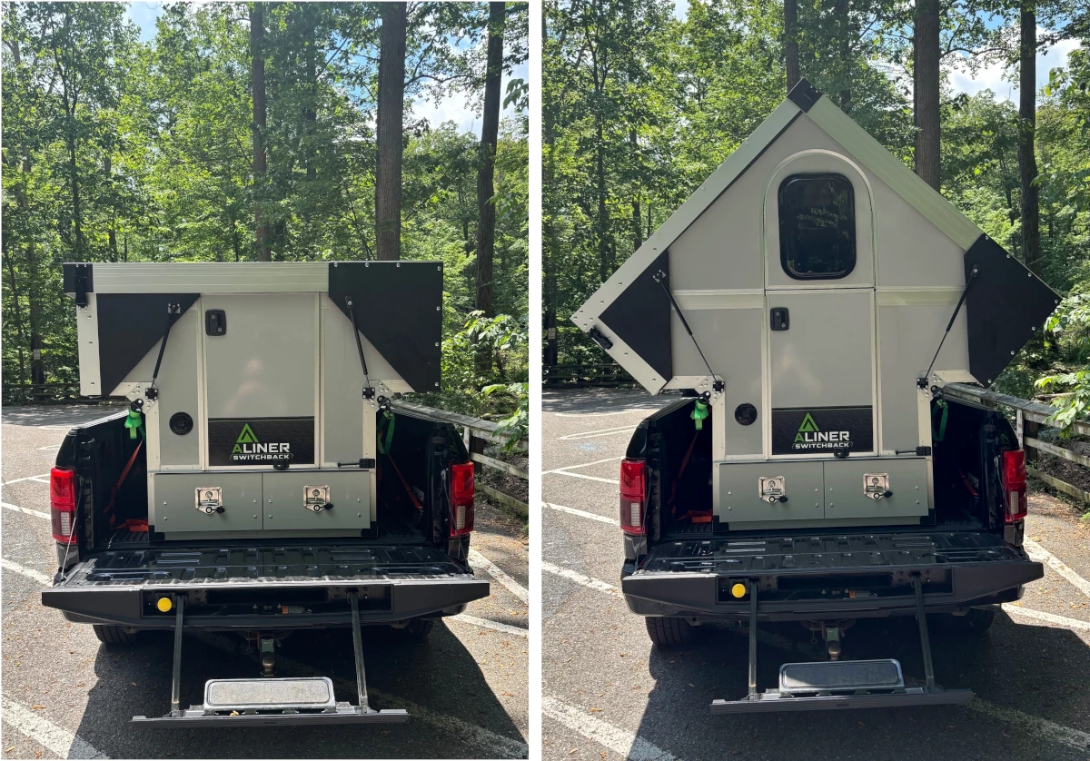 ‘Switchback’ A Traveling Pod for One, in Your Pick-Up