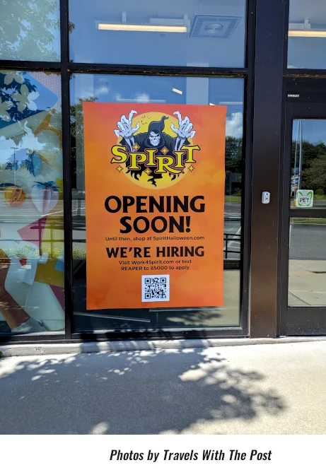 AutoZone Heads to North Coventry; Spirit Halloween Ready for Season